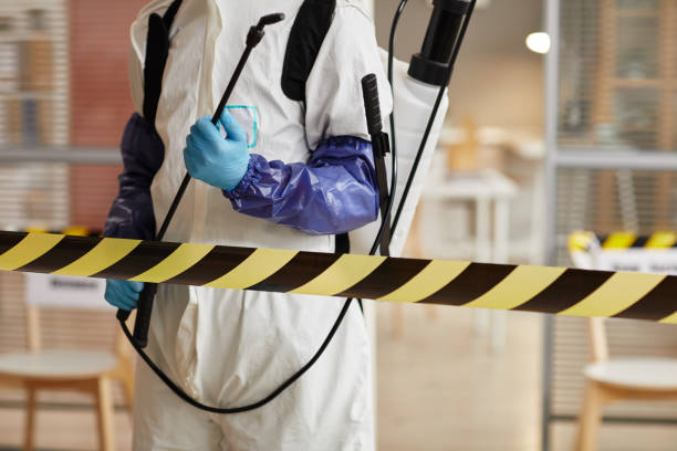 Professional Trauma Scene Cleanup technician working in Athens, MI